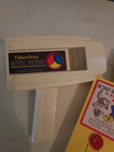Vintage Fisher Price Movie Viewer 1973 With 5 Movies Works Excellent - Picture 1 of 7