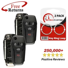 2x Remote Van Key Fob Shell Case Replacement for Ford Transit Connect N5F-A08TAA