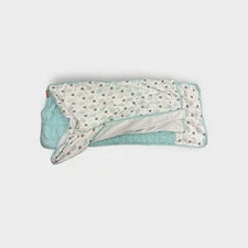 Moonsea Toddler Nap Mat Fleece Minky Blanket, 21" x 50" For Daycare Blue Planets