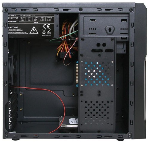 Micro ATX PC Case with 500W PSU, Black MX-A05 - Picture 3 of 3