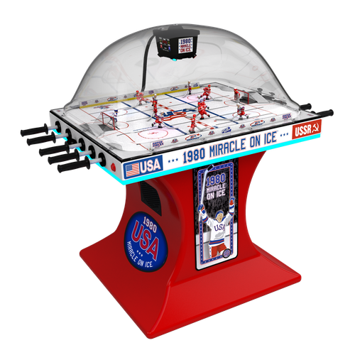 Super Chexx Pro dome / bubble hockey Miracle on Ice Edition with