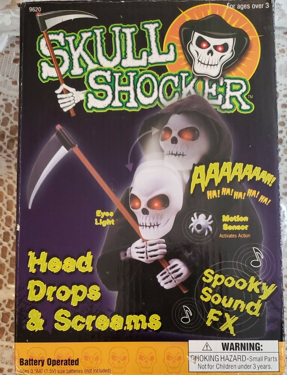 DY Toy Skull Shocker Grim Reaper Figure with Box | eBay