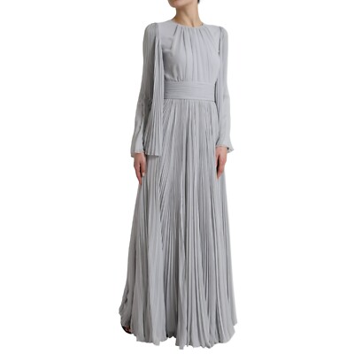 light grey pleated dress Miss Circle Women Zada Grey Pleated Breast Bubble Hem Mini Dress main image 0