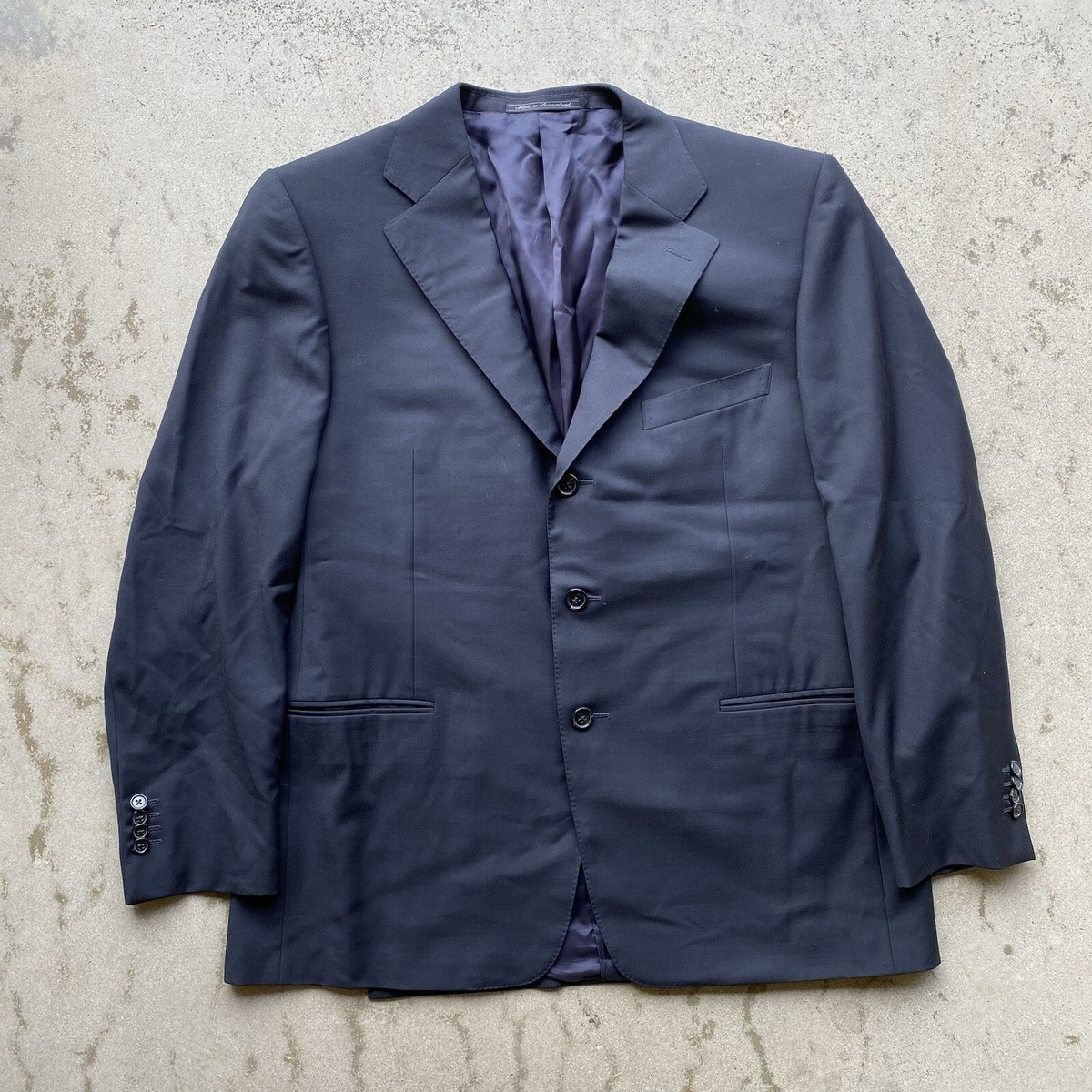 Ermenegildo Zegna Trofeo Three Button Suit Size Unknown Dark