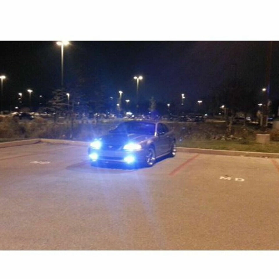 Ice Blue 8000k LED Headlight Kit Hi/Low Bulbs For Chevy Silverado 1500 2007-2015 - Image 4 of 4