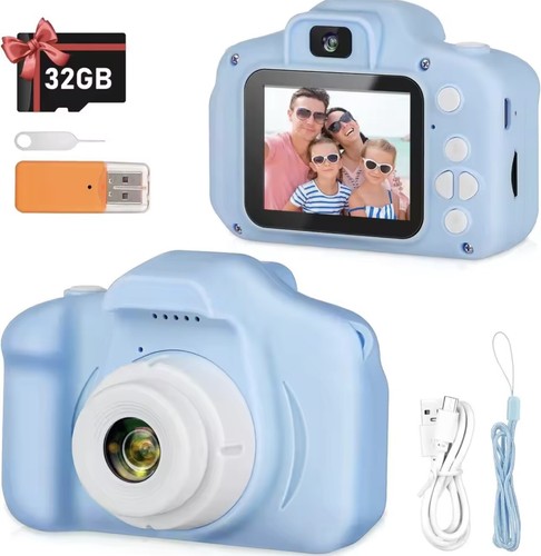 Fotocamera Digitale Per Bambini, Idea Regalo, Foto/Video, FULL HD