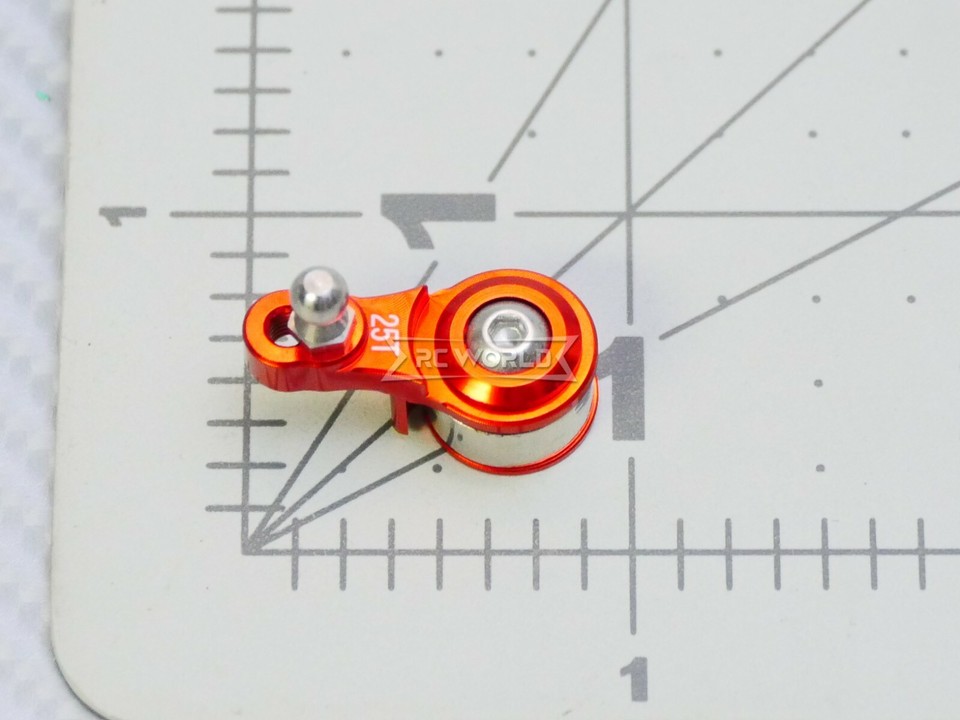RC 1/10 25T Aluminum Steering SERVO HORN Saver 25T For CARS Servos