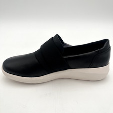 Women's Clarks Kayleigh River Slip-On Loafers, Black  Taupe Animal, MSRP 64