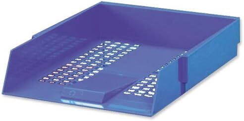 Лоток для писем с контрактами в белом ящике - Синий