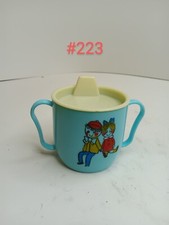vintage sippy cup w/ 2 Handles And Lid