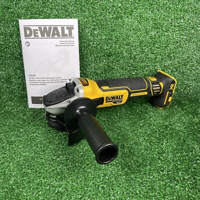 DEWALT DCG405 100/125mm Brushless Flat Edge Angle Grinder