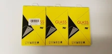 Glass Screen Protector Pro 9H for iPhone (6/7/8), Set of 3, NEW