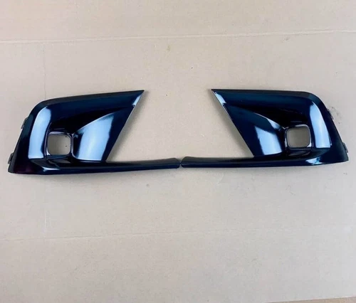 For 11th Gen 2022-2024 Gloss Black Pair Front Bumper Fog Light Cover - Picture 5 of 9
