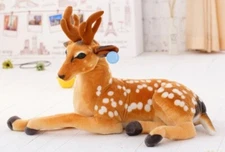 Sika Giant Deer 19.5 Inch Stuffed Animal Plush Toys Toddler Doll Kids Gifts