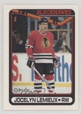 1990-91 O-Pee-Chee Jocelyn Lemieux #237 16jy