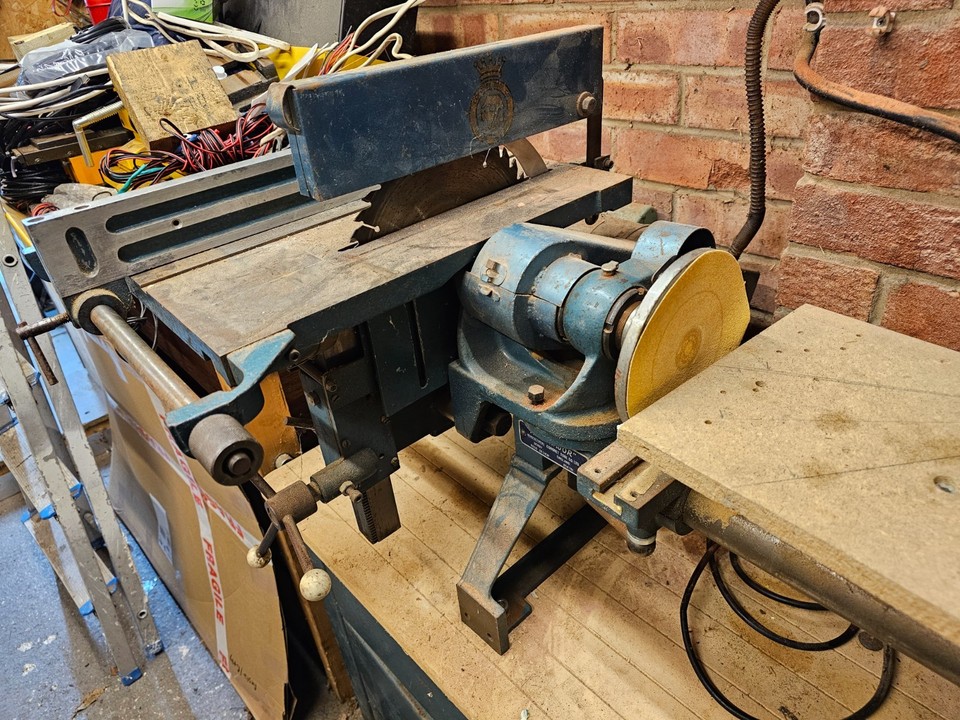 Coronet The Major Wood combination machine + Accessories In Good ...