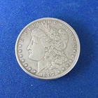 1897 Morgan Silver Dollar having very fine details and a nice dollar coin.