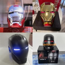 Autoking Iron Man Helmet MK5 1/1 Voice-controlled Mask Transform Cosplay Prop