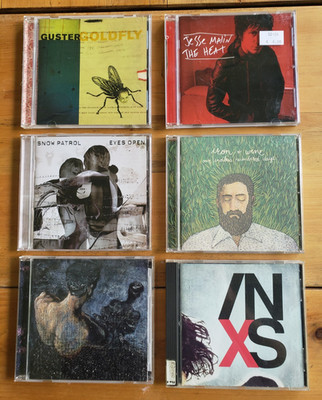 Various Alt bands   One lot of 6 CDS Iron & Wine, Jesse Malin, Guster Goldfly ++