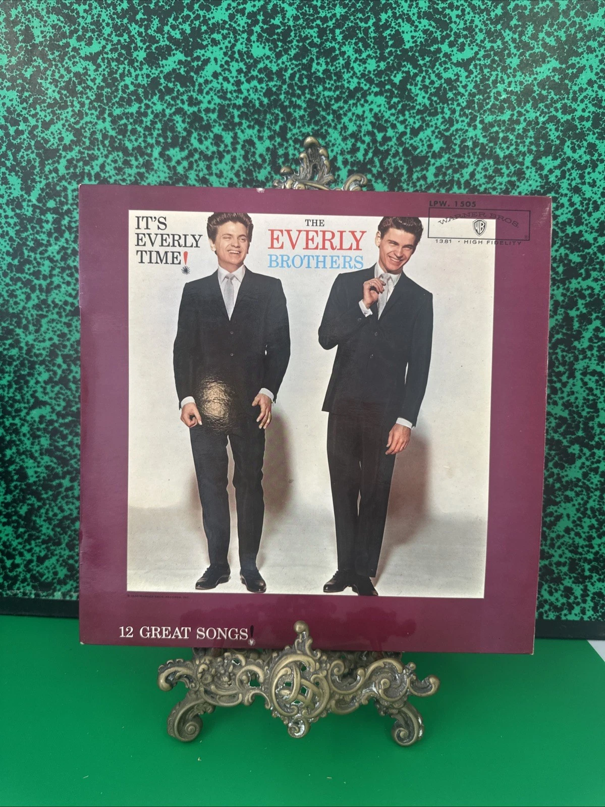 Vinyle 33 T The Everly Brothers It Everly Time !￼LPW. 1505