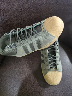 Size 7 - Adidas Pro Model Base Green