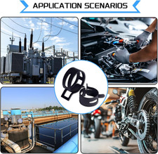 17Sizes Spring Band Hose Clamps Assortment Kit 5mm 6mm 7mm 8mm 9mm 10mm 11mm ...