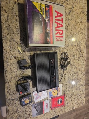 Atari 2600 Darth Vader Pac-Man Boxed Bundle MATCHING SERIAL NUMBERS CIB Tested