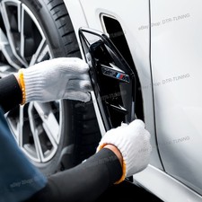 For 2019-2023 Bmw G05f95 X5 M Gloss Black Side Fender Vents Replacement Trim