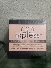 Go Nipless Women's Self Adhesive Silicone Nipple Covers Pasties Size A-D New