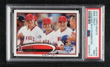 2012 Topps Update All-Star Mike Trout CJ Wilson Jered Weaver PSA 9 MINT 0sv2