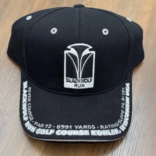 Vintage American Needle Blackwolf Run Golf Hat River Crse. SAMPLE Not For Resale video thumbnail