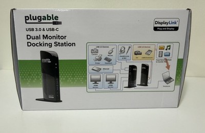Plugable UD-3900 USB 3.0 Universal Docking Station for Windows for