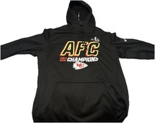 Nike Kansas City Chiefs Super Bowl LVIII Black Hoodie Mens Large New No Tags