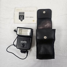 Minolta Auto Electroflash 25 Pre-owned. Untested. Sold as Is