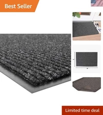 109 Brush Step Charcoal Indoor/Outdoor Entry Mat