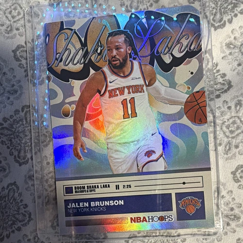 2026 Topps NBA Hoops - Boom Shaka Laka Shaka Laka Jalen Brunson BO-7 Knicks
