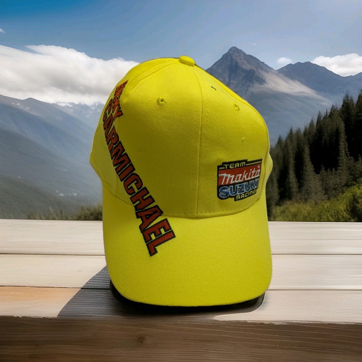 Vintage 2006 Team Makita Suzuki Racing Hat – Ricky Carmichael RC4