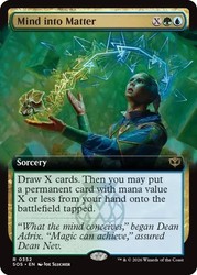 Mind into Matter (Extended Art) - Foil - Secrets of Strixhaven #352