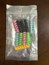 10 Pack Charging Cable Protector Spiral Tube Wire Protectors Cord Sleeve