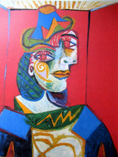 PABLO PICASSO: Schöne Lithographie limitiert auf 200 Exemplare, signiert 50x70cm