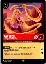 Lorcana Rapunzel - Letting Down Her Hair Common Fabled Normal 124/204 NM