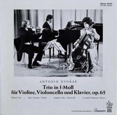 Antonín Dvořák, Kurt Guntner ,Violine Angelica May ,Violoncello Leo Vinyl 223056