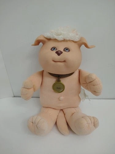 Koosas Cabbage Patch Kids Vintage 1983 Kitty Cat Doll Plush CPK "Peachy"