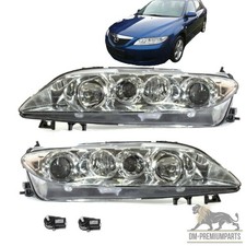 Mazda 6 02-05 Scheinwerfer Set incl.Nebel Satz Rechts Links H1/H1/H3 Motor Paar