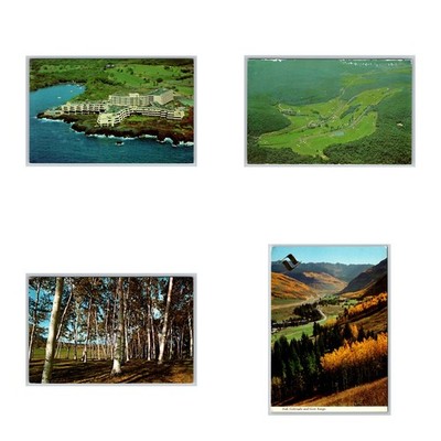 Lot of 4 Vintage Golf Course Postcards Kona Surf Resort Keauhou Bay Hawaii Hot