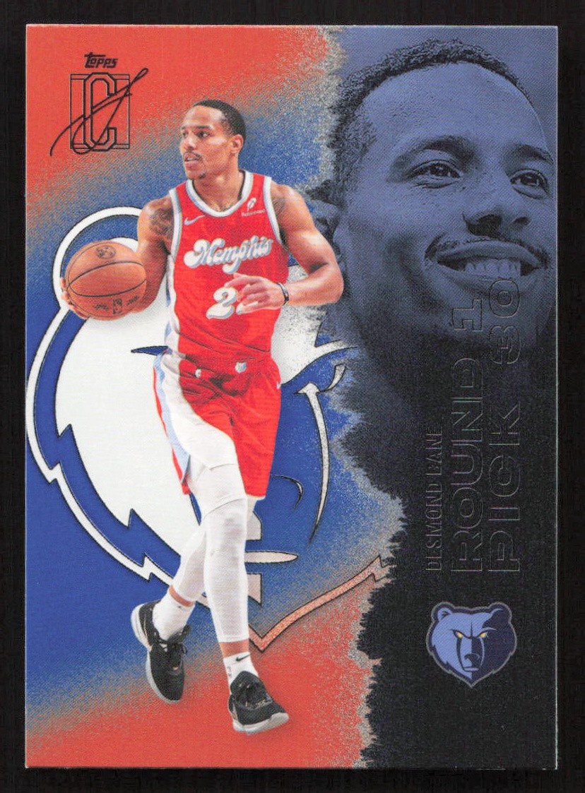 2025-26 Topps Signature Class Desmond Bane Blue & Orange #80 Card