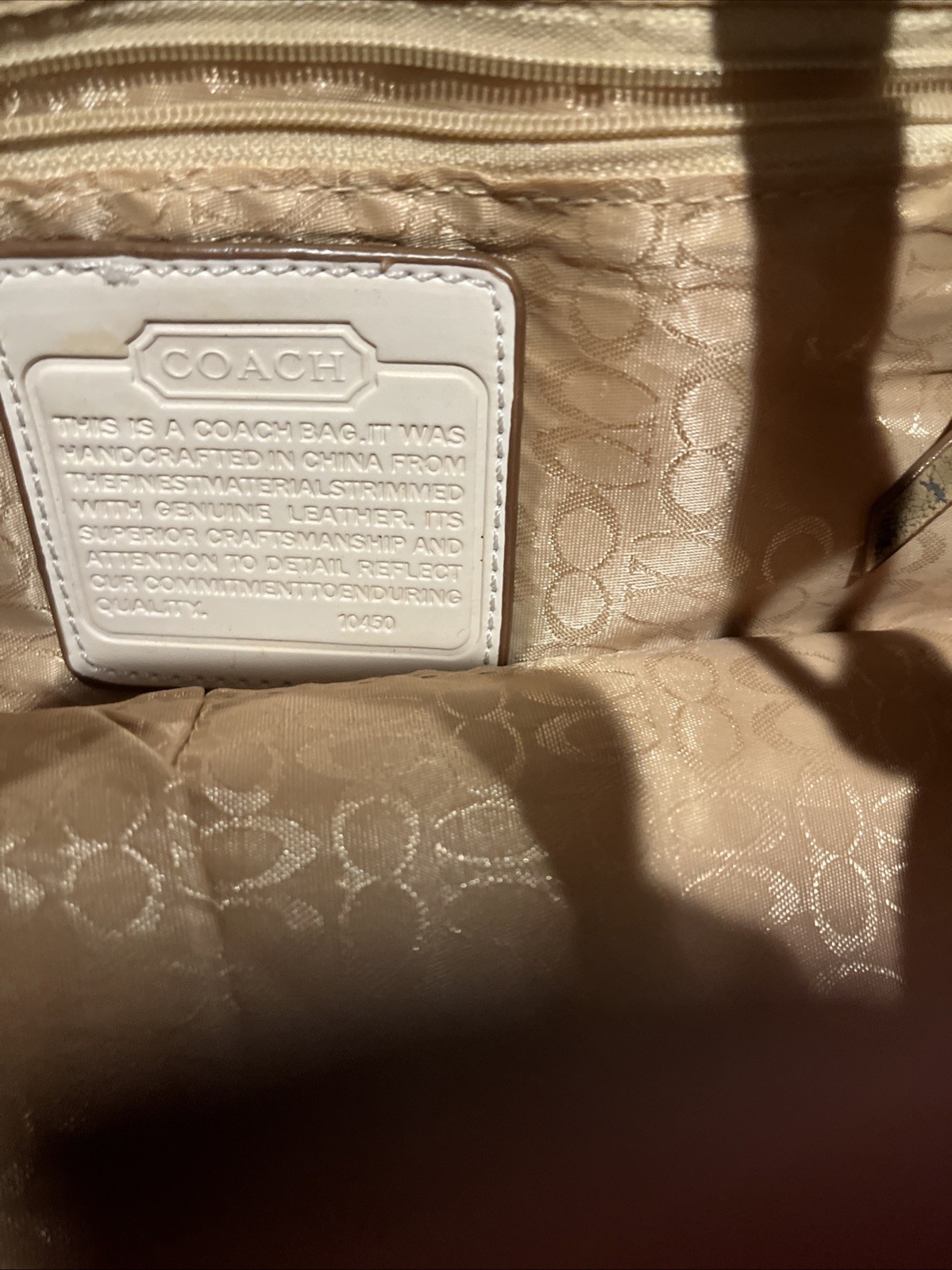 Y2K Coach Hampton Patchwork Multicolor Patchwork … - image 7