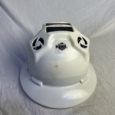Kool Breeze Solar Cooling Fan Hard Hat White