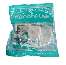 Nanobebe KIT Nano bebe MILK STORAGE BAGS - FIRST FLEXY PACIFIER NEWBORN 0M -NEW