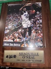 1990s Orlando Magic Shaquille O'Neal Signed 8x10 Photo Shaq Auto Beckett COA LOA